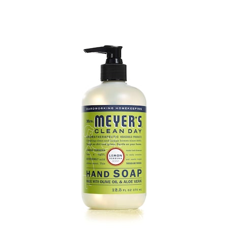Mrs. Meyers Clean Day Liquid Hand Soap Lemon Verbena 12.5 fl. oz., PK6 12104